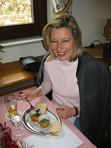 Weinbergschnecken-Bärlauchsuppe