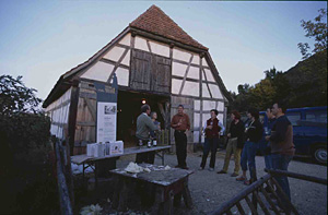 Archemesse im Schafstall des Museums